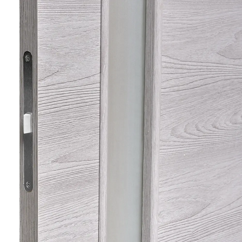 Фото 5 Дверь межкомнатная остекленная с замком в комплекте 80x200 см Hardflex цвет ясень серый Фото 5 Дверь межкомнатная остекленная с замком в комплекте 80x200 см Hardflex цвет ясень серый