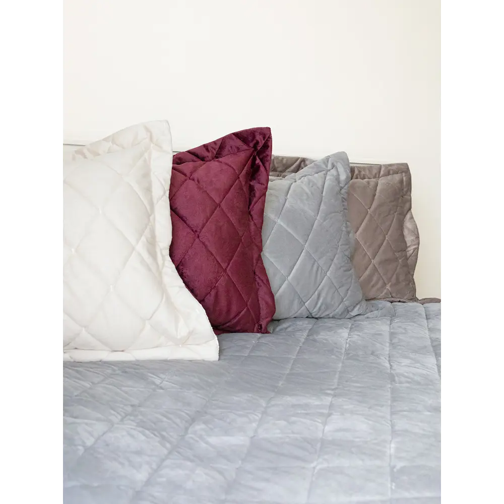 Фото 7 Декоративная наволочка Denastia U000520 50x70 см цвет бордовый, 2 шт Фото 7 Декоративная наволочка Denastia U000520 50x70 см цвет бордовый, 2 шт