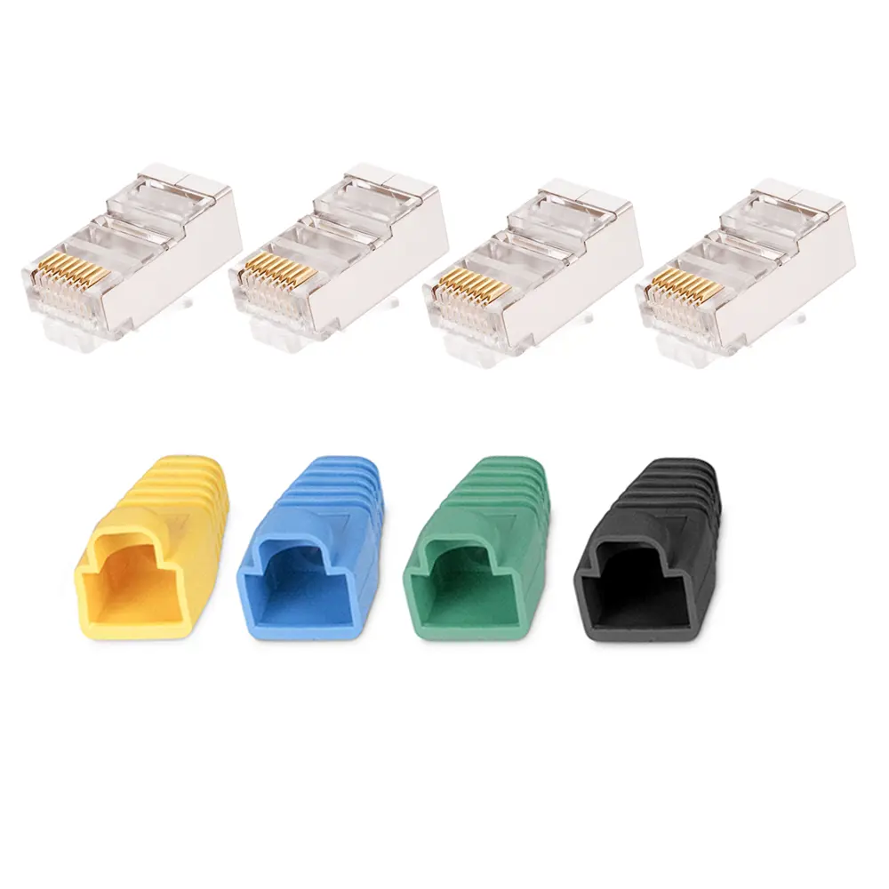 Фото Набор Pro Legend Джек RJ-45 8P8C CAT 5e 4 шт колпачок RJ-45 - 4 шт цвет разноцветный Фото Набор Pro Legend Джек RJ-45 8P8C CAT 5e 4 шт колпачок RJ-45 - 4 шт цвет разноцветный