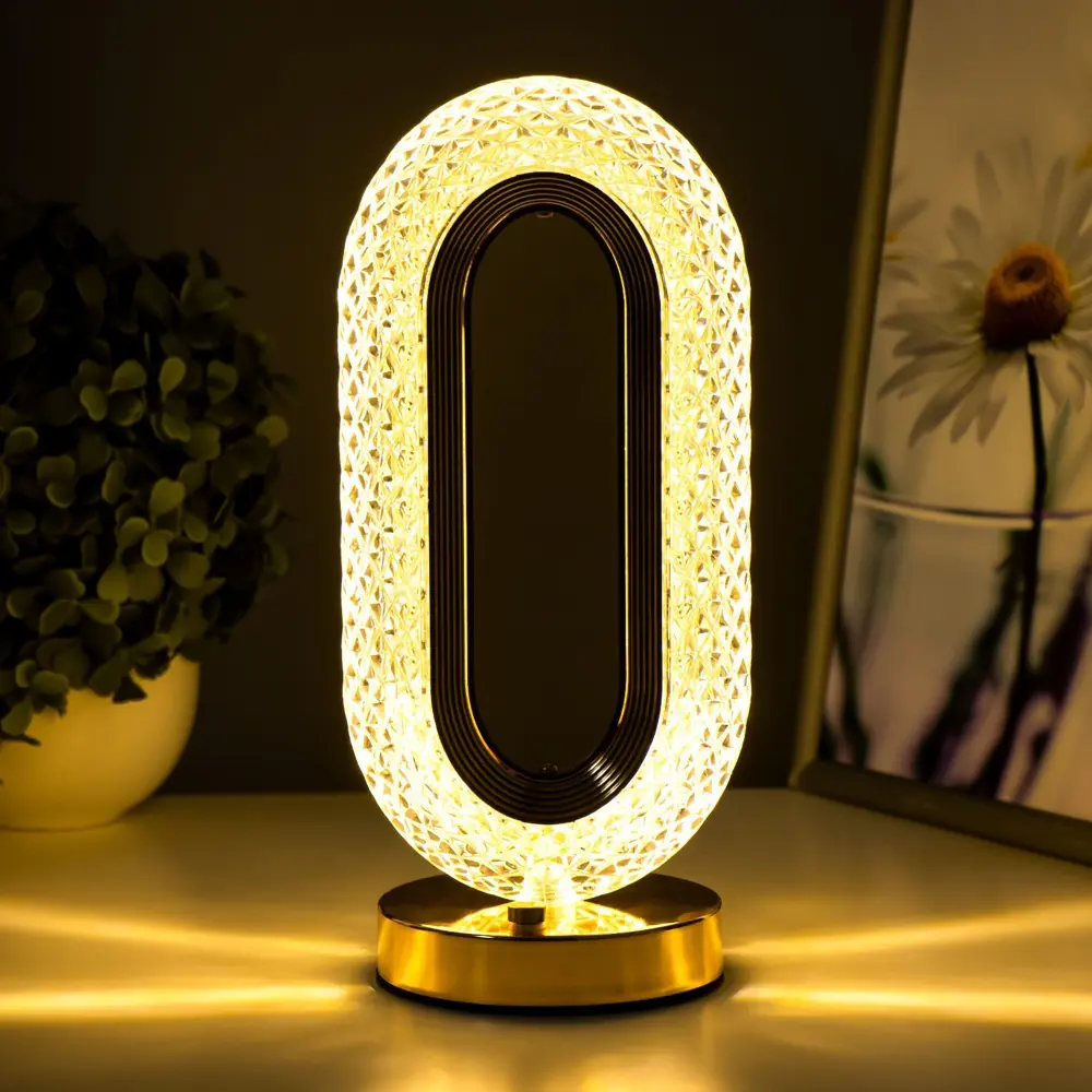 Фото 5 Настольная лампа прикроватная Risalux Ренди 4.5Вт USB 12x10x26 см цвет бежевый