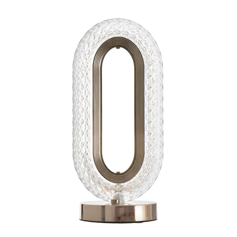 Фото 13 Настольная лампа прикроватная Risalux Ренди 4.5Вт USB 12x10x26 см цвет бежевый