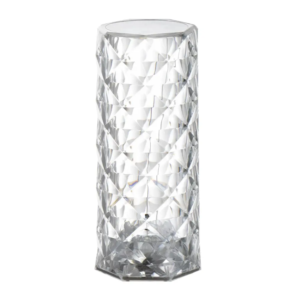 Фото 23 Настольная лампа прикроватная Risalux с ПДУ Призма регулируемый свет RGB АКБ цвет бежевый