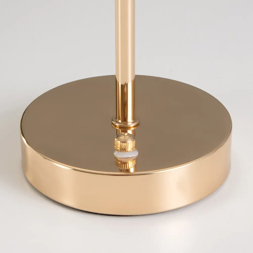 Фото 7 Настольная лампа прикроватная Risalux сенсорная Джемма 10Вт АКБ цвет золото