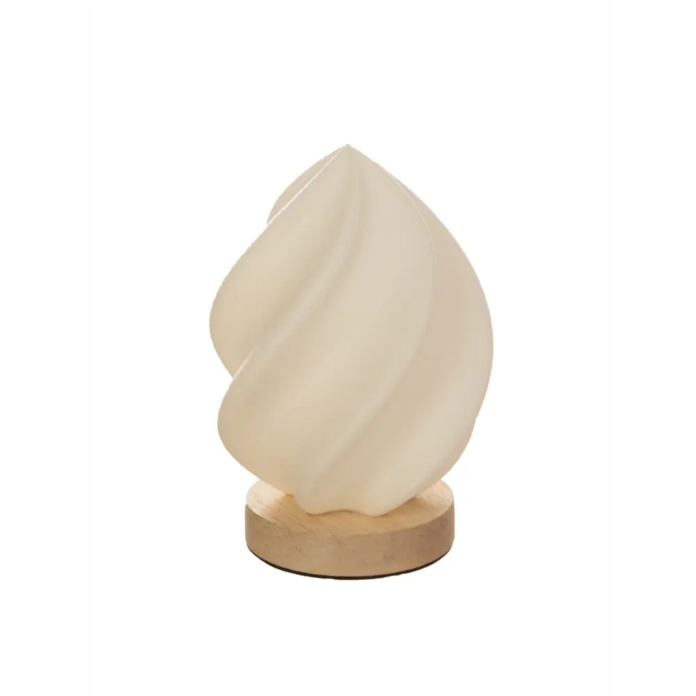 Фото 6 Настольная лампа прикроватная Risalux 10777145 Бриз 3Вт USB диммер цвет бежевый