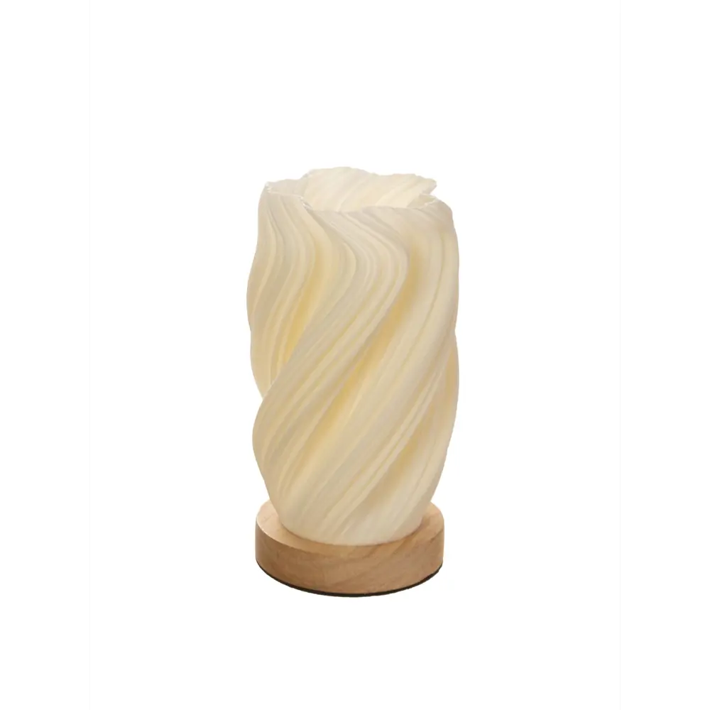 Фото 6 Настольная лампа прикроватная Risalux 10777137 Изгиб 3Вт USB диммер цвет бежевый