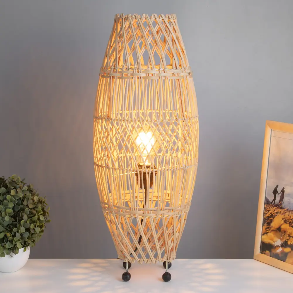 Фото 2 Настольная лампа Сима-ленд 10090408 цвет бежевый Фото 2 Настольная лампа Сима-ленд 10090408 цвет бежевый