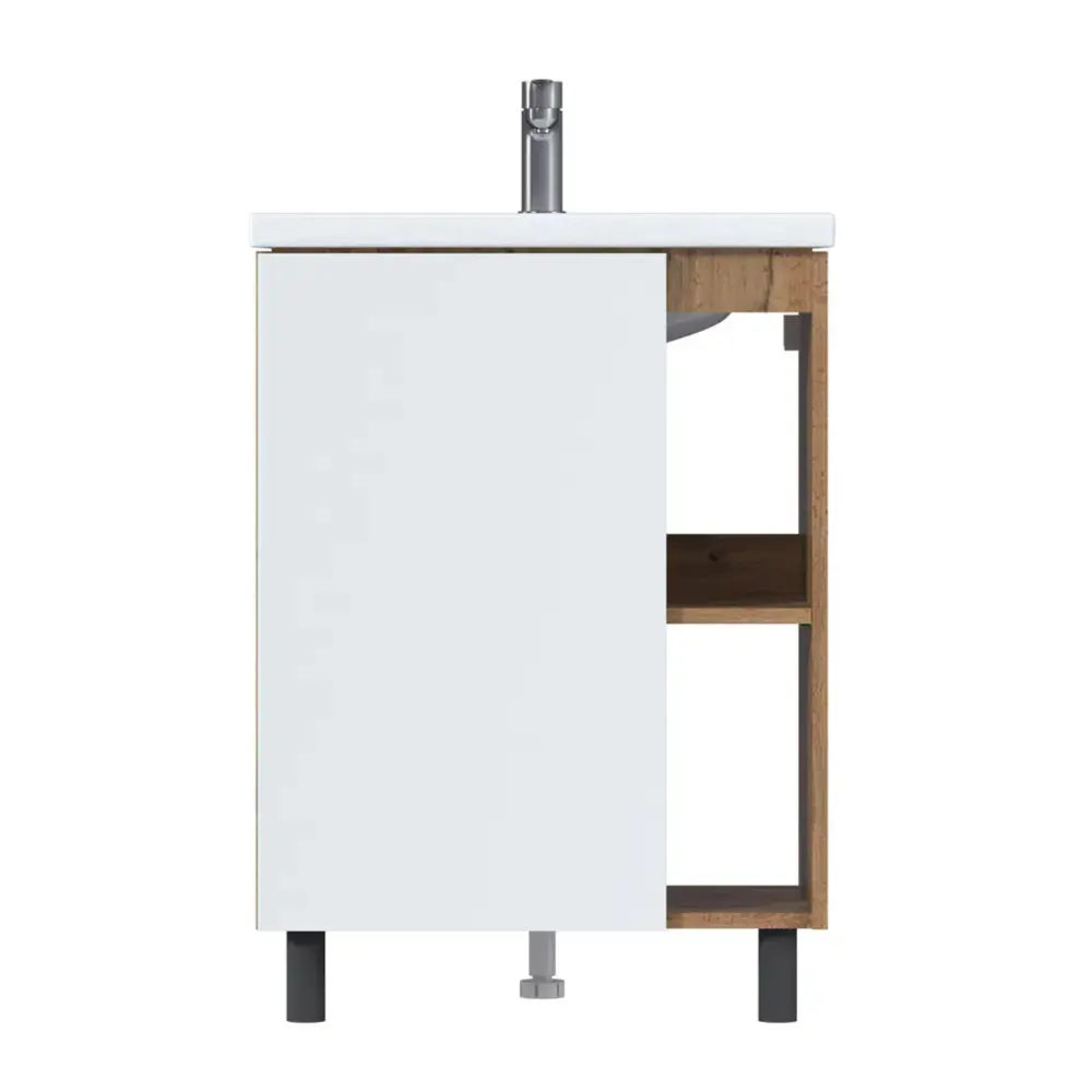 Фото Тумба с раковиной 1Marka Orlan Ц0000026839 напольная 60 см цвет белый