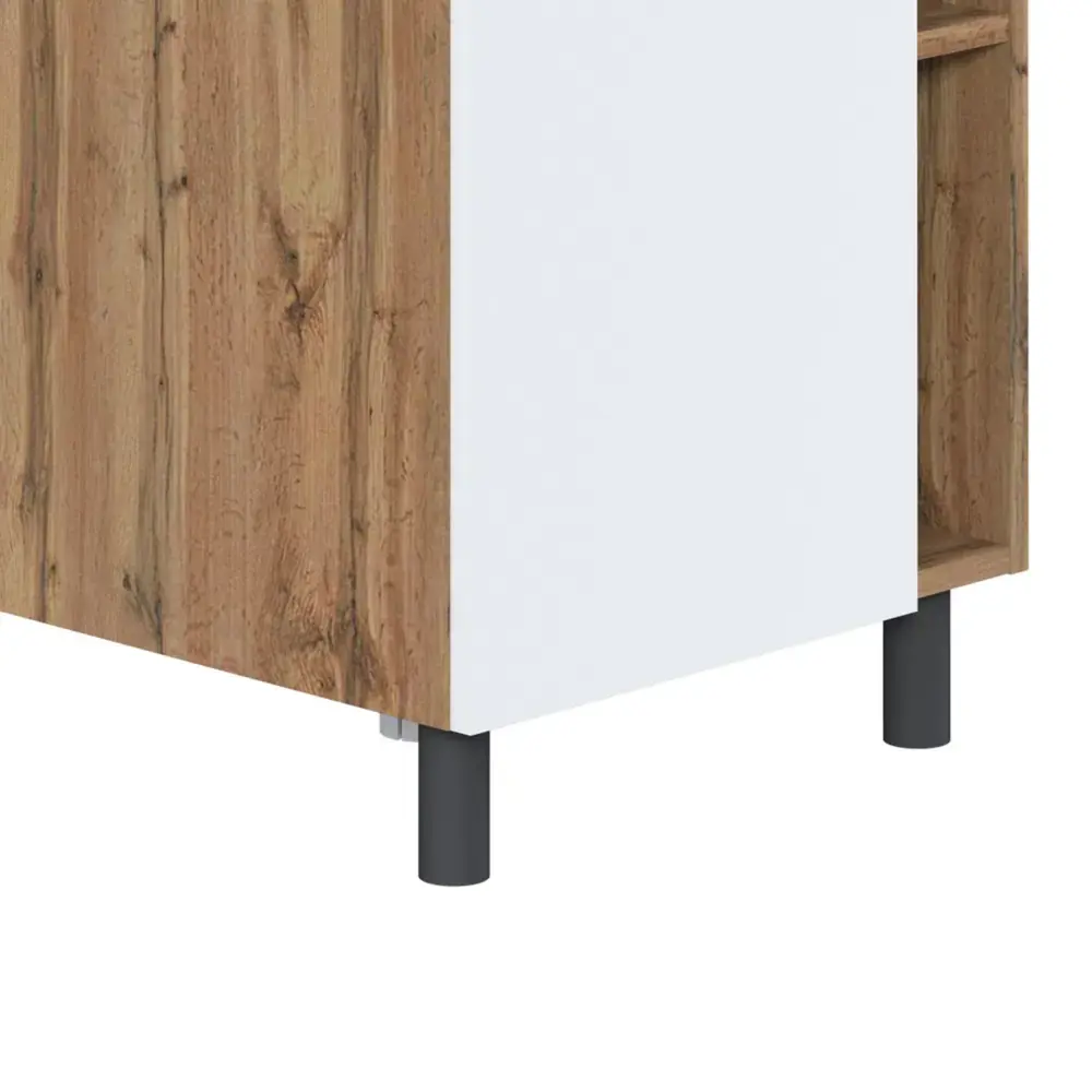 Фото 5 Тумба с раковиной 1Marka Orlan Ц0000026839 напольная 60 см цвет белый