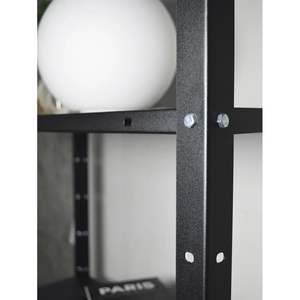 Фото 13 Стеллаж металлический Blacksteelone 800x2000x25 см нагрузка до 108 кг металл цвет черный