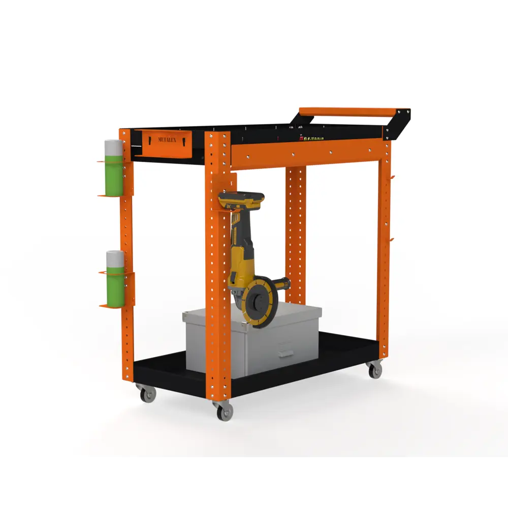 Фото 2 Тележка инструментальная Metalex 118569 Тип 1А 700х350х800 мм Фото 2 Тележка инструментальная Metalex 118569 Тип 1А 700х350х800 мм