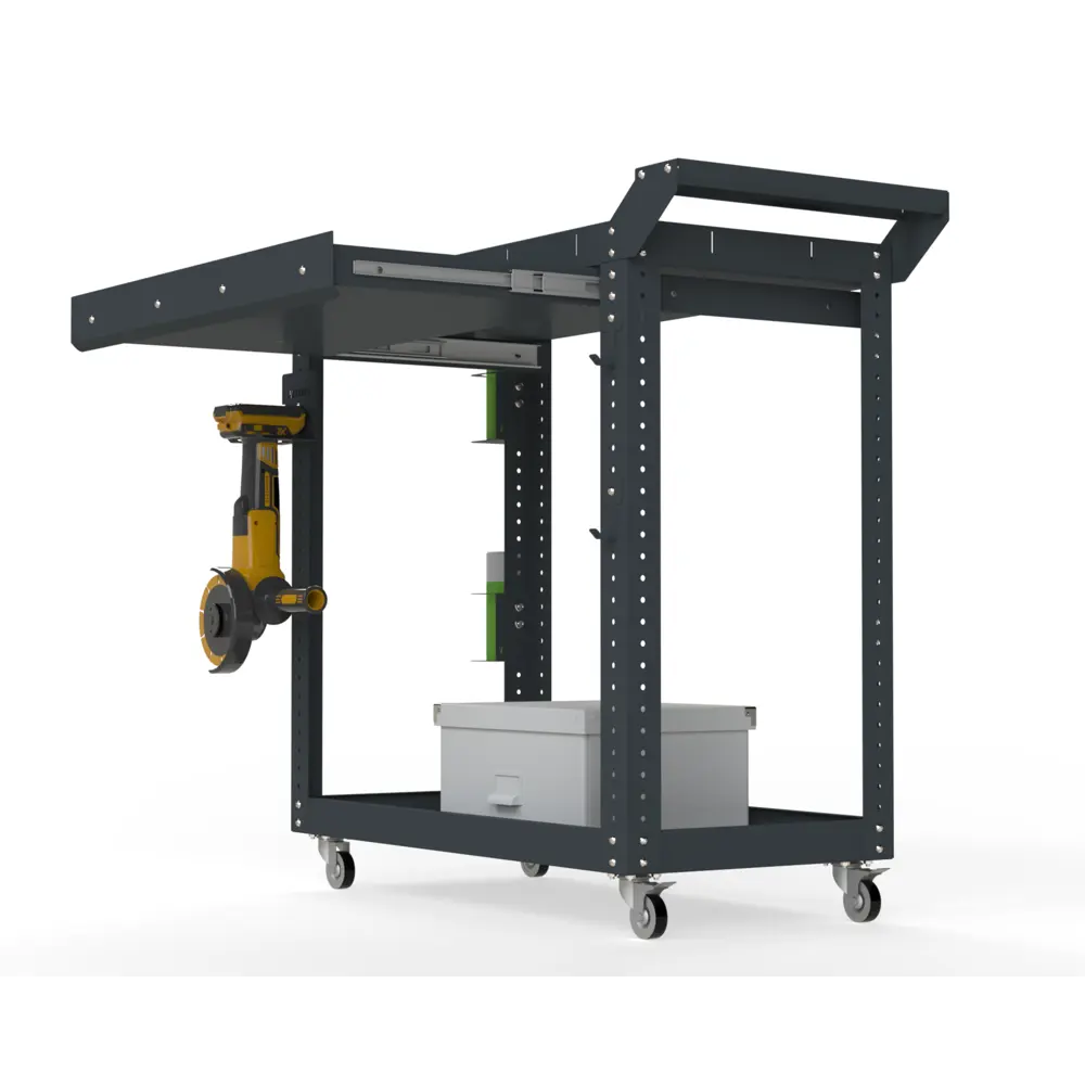 Фото Тележка инструментальная Metalex 118579 Тип 1А 700х400х800 мм Фото Тележка инструментальная Metalex 118579 Тип 1А 700х400х800 мм