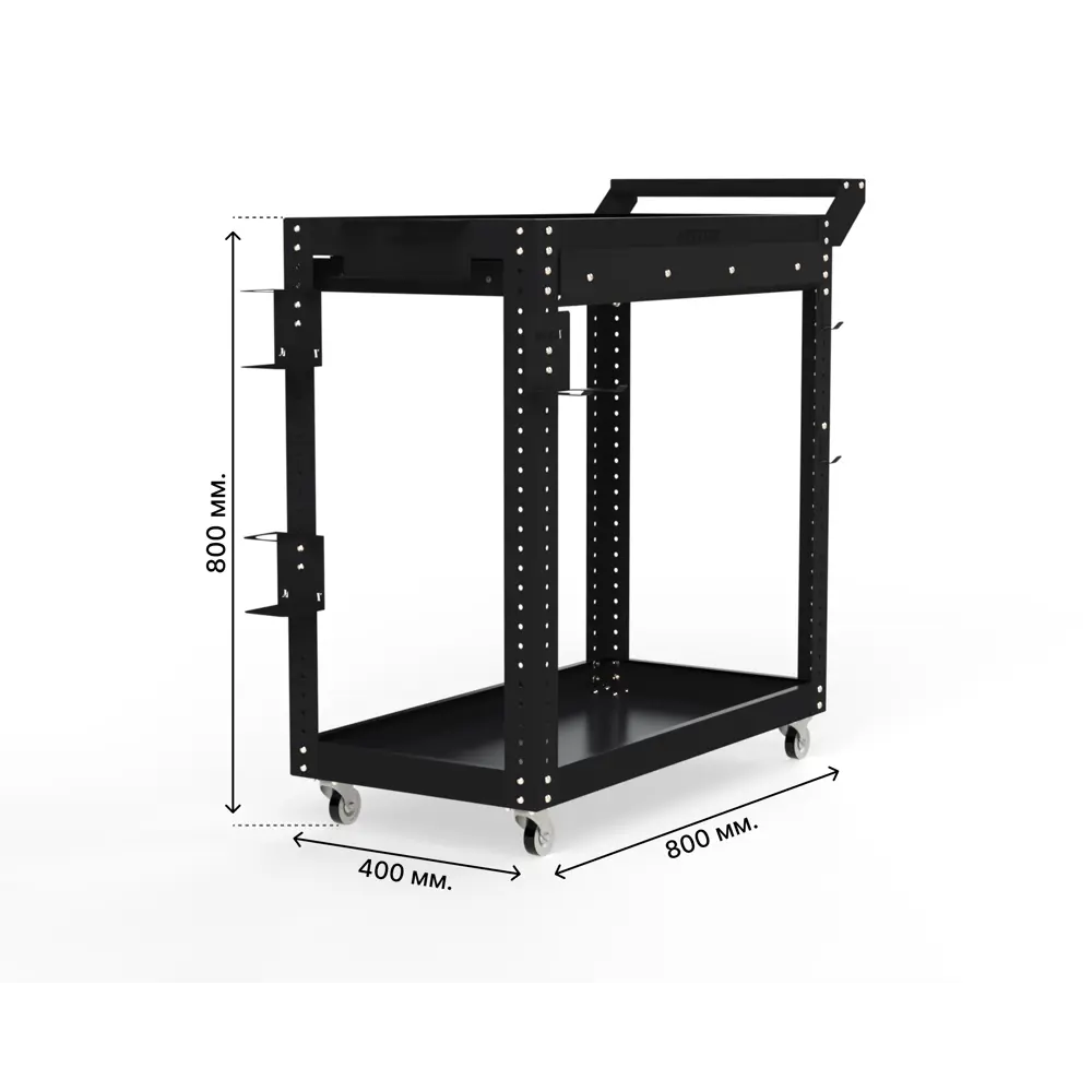 Фото 4 Тележка инструментальная Metalex 118588 Тип 1А 800х400х800 мм Фото 4 Тележка инструментальная Metalex 118588 Тип 1А 800х400х800 мм