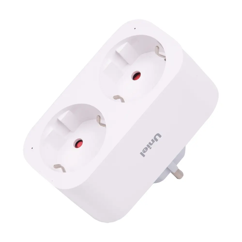 Фото 5 Умный сетевой разветвитель Uniel Wi-Fi USH-A102 2G/WF White 16A Фото 5 Умный сетевой разветвитель Uniel Wi-Fi USH-A102 2G/WF White 16A