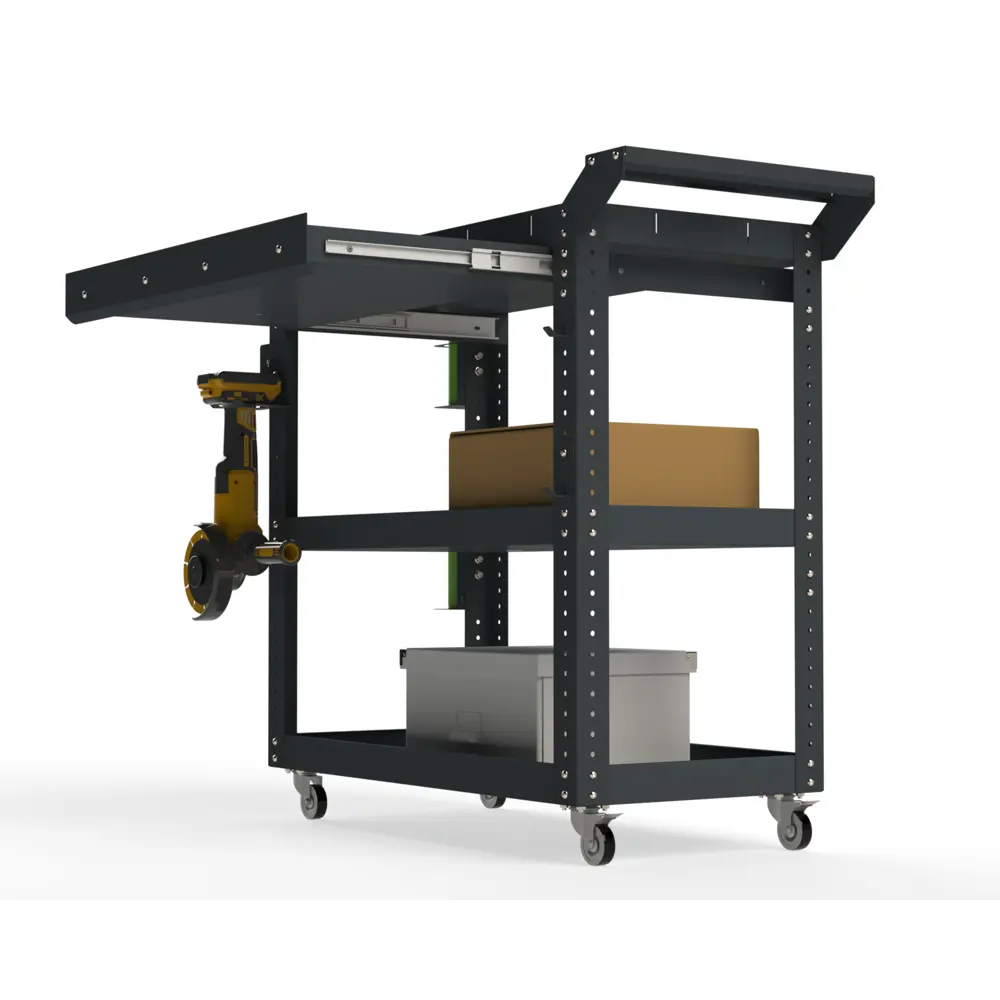 Фото Тележка инструментальная Metalex 118621 Тип 1А 700х350х800 мм Фото Тележка инструментальная Metalex 118621 Тип 1А 700х350х800 мм