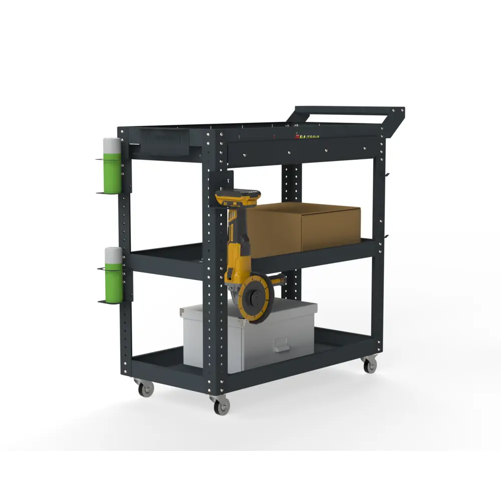 Фото 2 Тележка инструментальная Metalex 118622 Тип 1А 800х350х800 мм Фото 2 Тележка инструментальная Metalex 118622 Тип 1А 800х350х800 мм