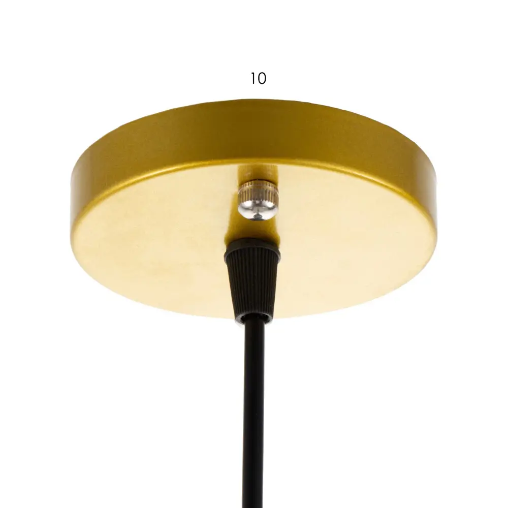 Фото 7 Светильник подвесной Bayerlux Сима-ленд 7557305 1 лампа 3 м² цвет золотой Фото 7 Светильник подвесной Bayerlux Сима-ленд 7557305 1 лампа 3 м² цвет золотой