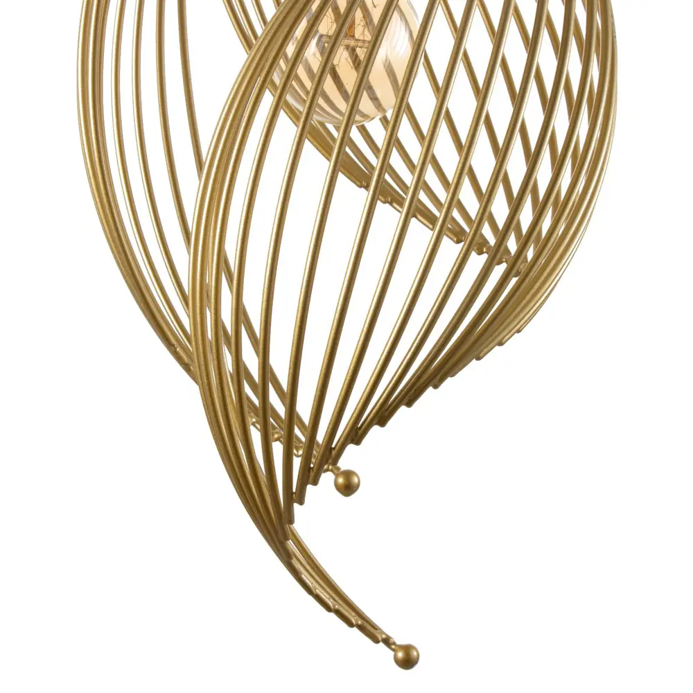 Фото 6 Светильник подвесной Bayerlux Сима-ленд 7557305 1 лампа 3 м² цвет золотой Фото 6 Светильник подвесной Bayerlux Сима-ленд 7557305 1 лампа 3 м² цвет золотой