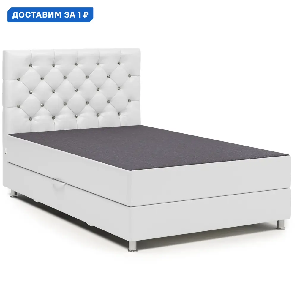 Фото Кровать Шармэль люкс 160x110x208см Массив дерева цвет серый/серебристый Фото Кровать Шармэль люкс 160x110x208см Массив дерева цвет серый/серебристый