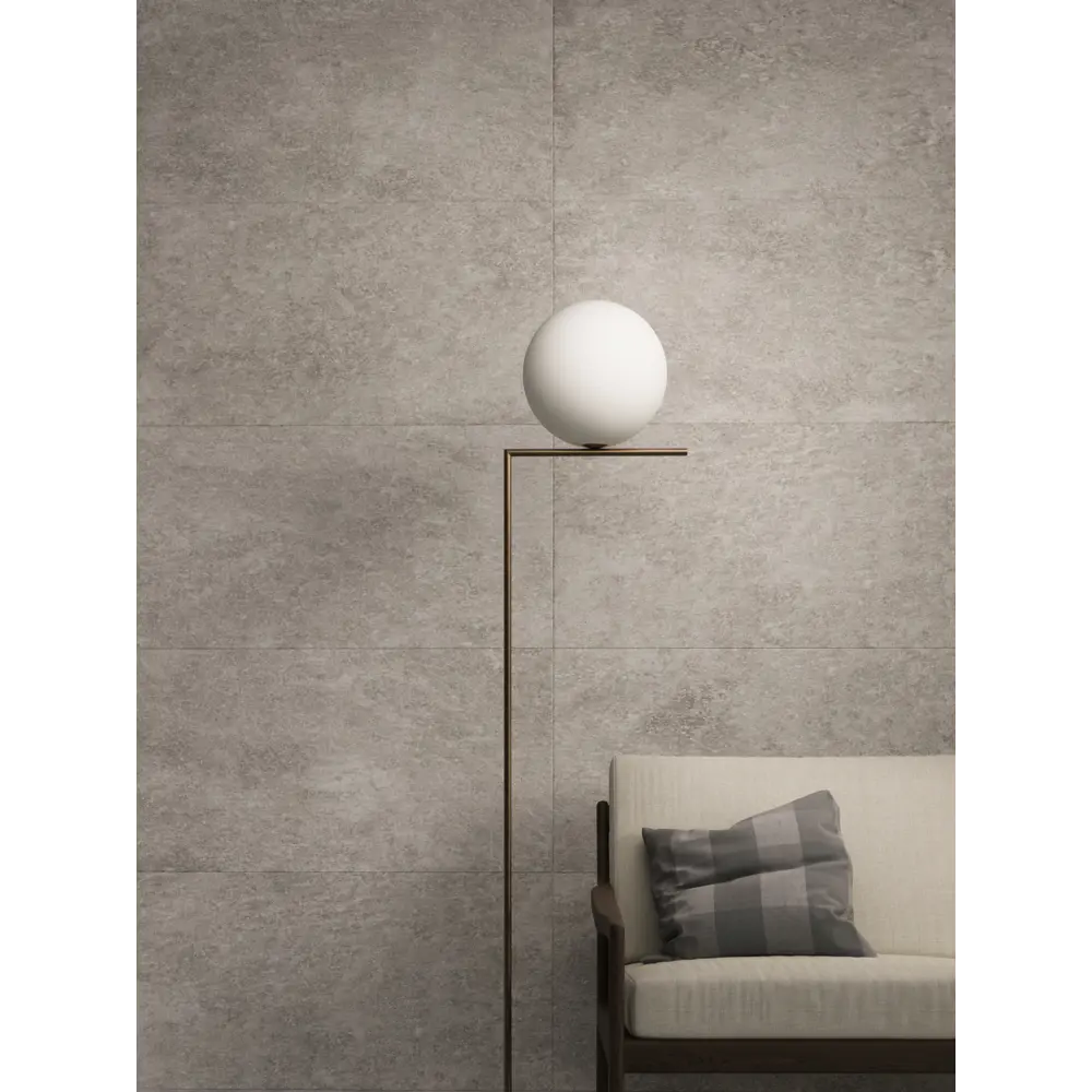Фото 5 Керамическая плитка Eurotile Verbier 947 32.5x100см цвет серый/серебристый Фото 5 Керамическая плитка Eurotile Verbier 947 32.5x100см цвет серый/серебристый