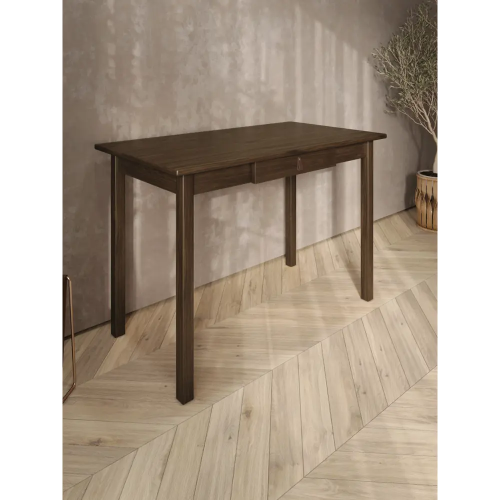 Фото 4 Стол Solarius stolklass40yashik-9060temd 60x76x90 см дерево цвет темный дуб Фото 4 Стол Solarius stolklass40yashik-9060temd 60x76x90 см дерево цвет темный дуб