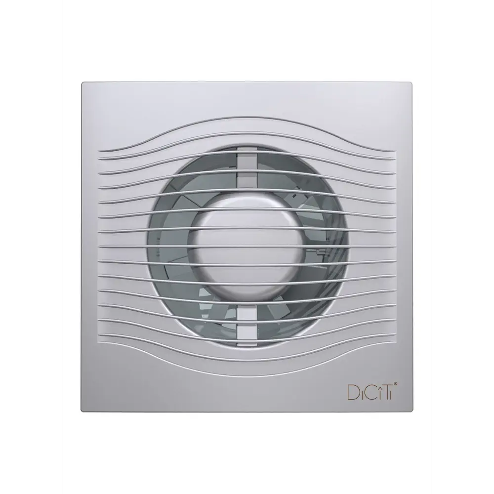 Фото 4 Вентилятор вытяжной Diciti Slim 4C gray metal D100 мм 25 дБ 90 м³/ч обратный клапан цвет светло-серый Фото 4 Вентилятор вытяжной Diciti Slim 4C gray metal D100 мм 25 дБ 90 м³/ч обратный клапан цвет светло-серый