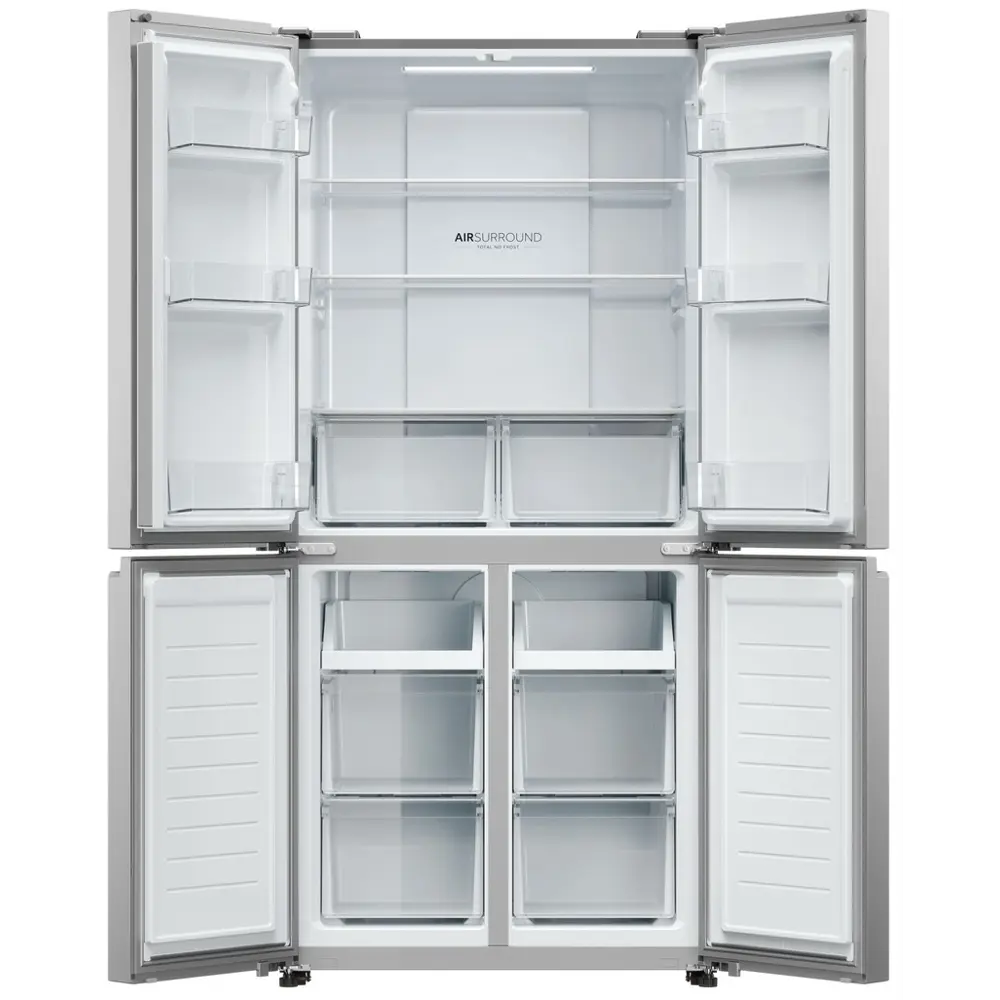 Фото 2 Холодильник Haier HTF-425DM7RU 83.3x181.5 см цвет серебристый Фото 2 Холодильник Haier HTF-425DM7RU 83.3x181.5 см цвет серебристый