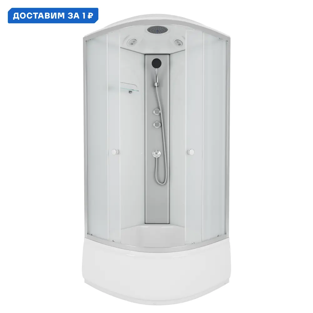 Фото Душевая кабина Niagara Eco E10/40/MT 100x100x215 Фото Душевая кабина Niagara Eco E10/40/MT 100x100x215