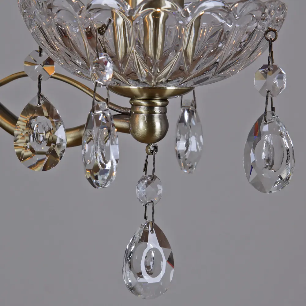 Фото 4 Люстра подвесная Illumico Il0265-5psq-24 ab castor 5 ламп 30 м² цвет бронза/прозрачный Фото 4 Люстра подвесная Illumico Il0265-5psq-24 ab castor 5 ламп 30 м² цвет бронза/прозрачный