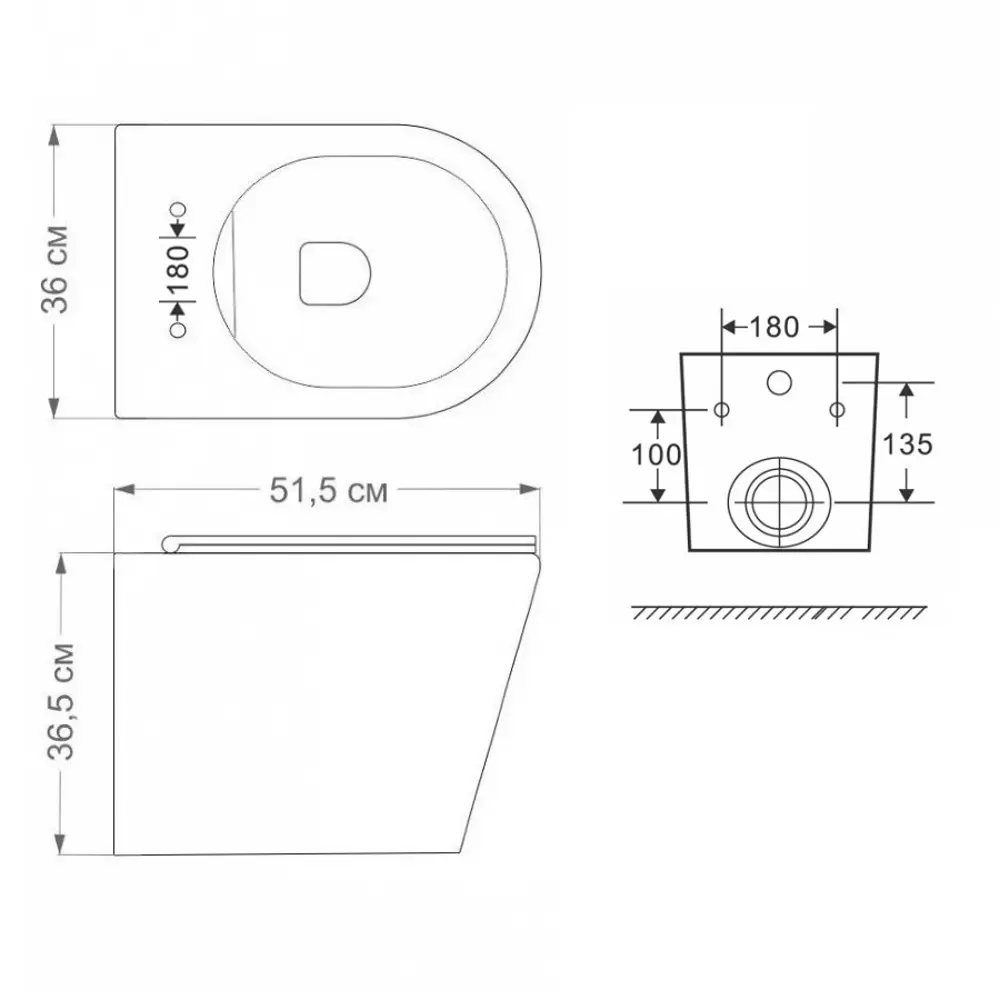Фото 14 Комплект Teymi T70715 5 в 1: Инсталляция Aina 52, клавиша смыва Kati хром, подвесной унитаз с микролифтом Solli, крепеж Фото 14 Комплект Teymi T70715 5 в 1: Инсталляция Aina 52, клавиша смыва Kati хром, подвесной унитаз с микролифтом Solli, крепеж