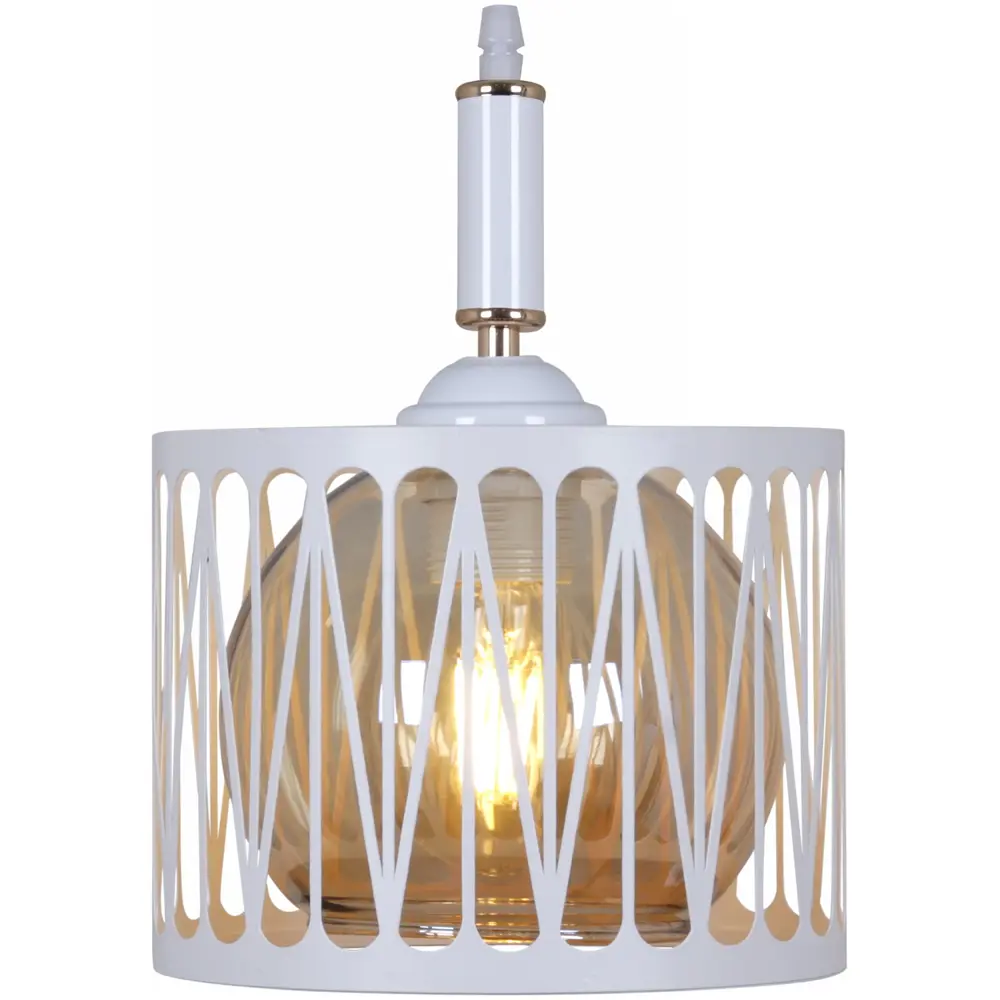 Фото 2 Светильник подвесной Reluce Rlc_06026-0.9-03 3 лампы 18 м² цвет белый/коричневый Фото 2 Светильник подвесной Reluce Rlc_06026-0.9-03 3 лампы 18 м² цвет белый/коричневый