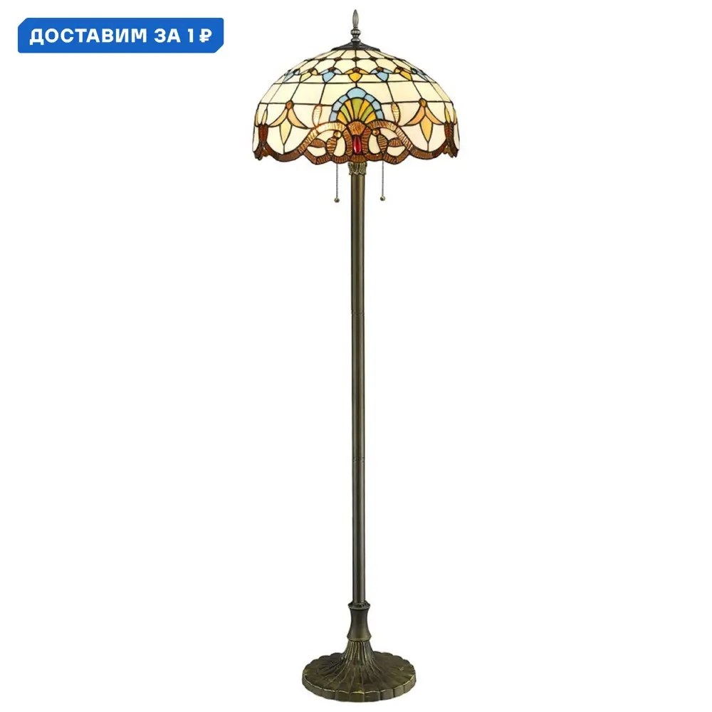 Фото Торшер Velante 830 цвет коричневый Фото Торшер Velante 830 цвет коричневый