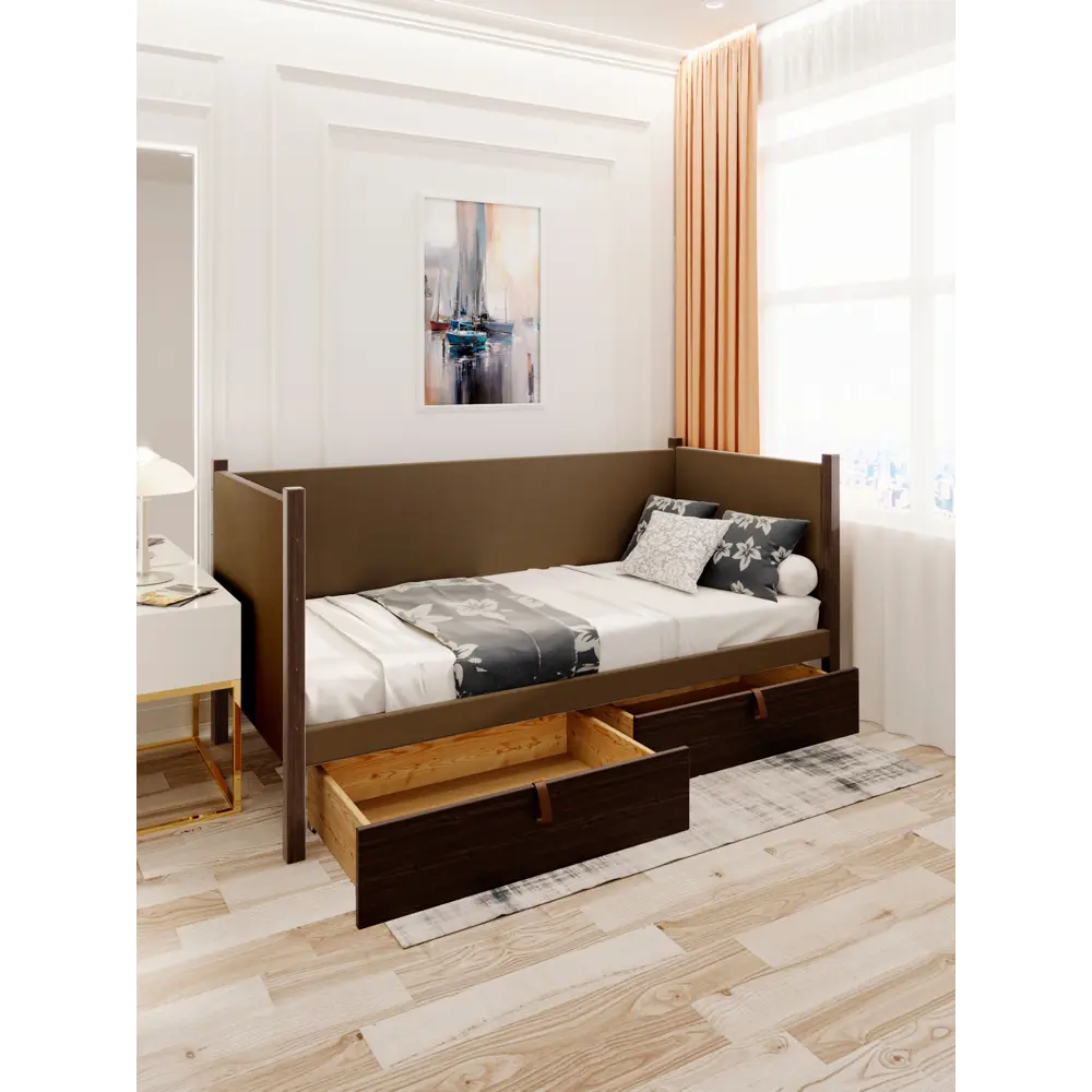 Фото 6 Кровать Solarius Классика 180x80 см коричневый/венге tahta-spin-obiv-rs9-80-180ven-orto-2yash Фото 6 Кровать Solarius Классика 180x80 см коричневый/венге tahta-spin-obiv-rs9-80-180ven-orto-2yash