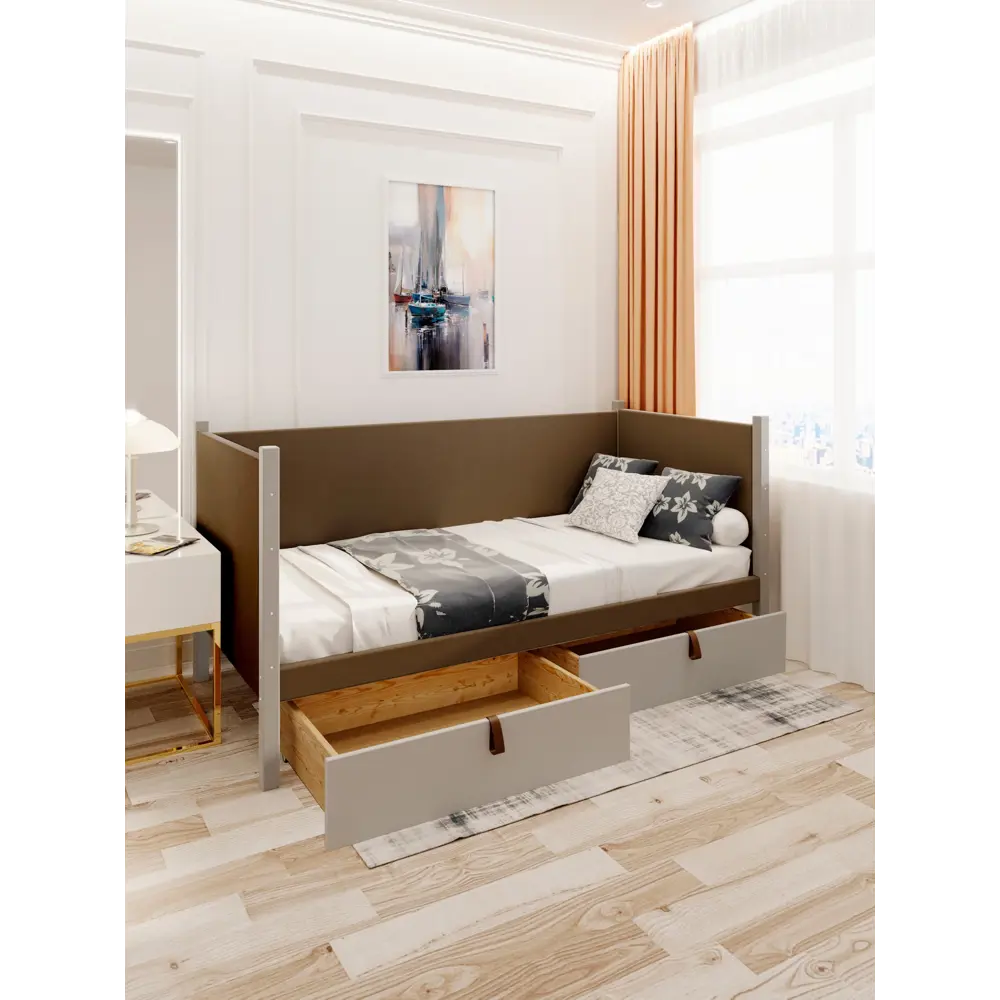 Фото 6 Кровать Solarius Классика 180x80 см коричневый/платиновый tahta-spin-obiv-rs9-80-180plat-full-2yash Фото 6 Кровать Solarius Классика 180x80 см коричневый/платиновый tahta-spin-obiv-rs9-80-180plat-full-2yash