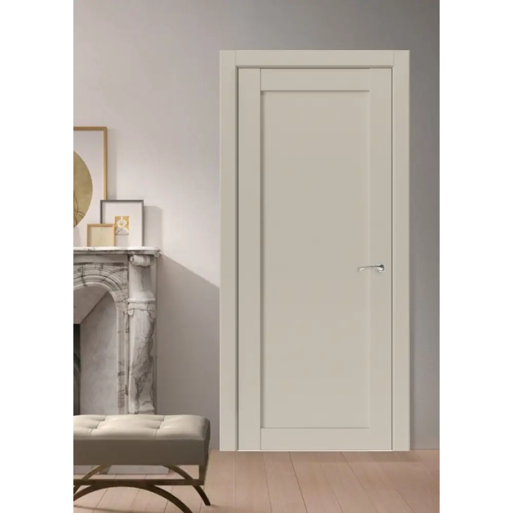 Фото 5 Комплект межкомнатной двери Uberture 11011 глухая 200x70см ПВХ цвет лофт мокко с коробом и наличниками Фото 5 Комплект межкомнатной двери Uberture 11011 глухая 200x70см ПВХ цвет лофт мокко с коробом и наличниками