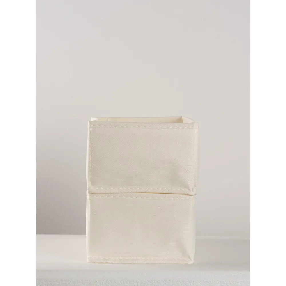 Фото 10 Органайзер для хранения Yiwu 8 ячеек 2 шт 15x10x32 см оксфорд цвет бежевый