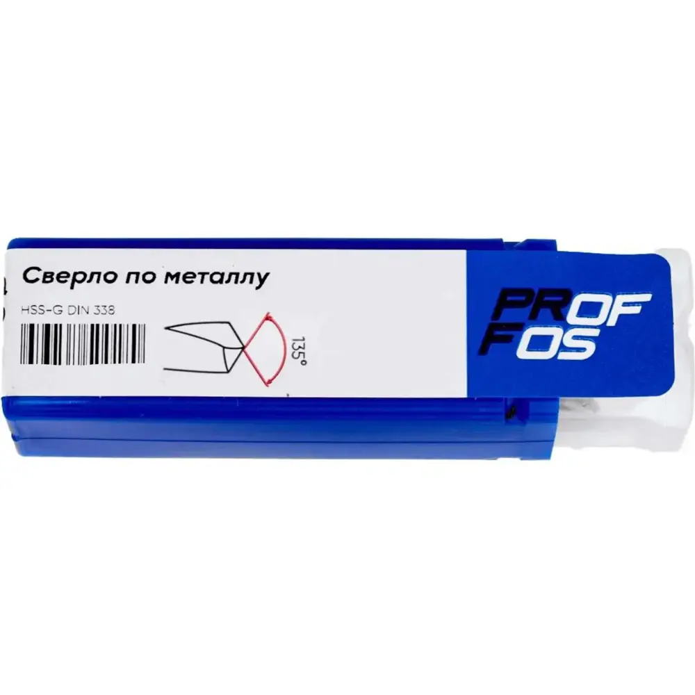 Фото 2 Сверло по металлу HSS-G Proffos 507103 2.4x57, 50 шт Фото 2 Сверло по металлу HSS-G Proffos 507103 2.4x57, 50 шт