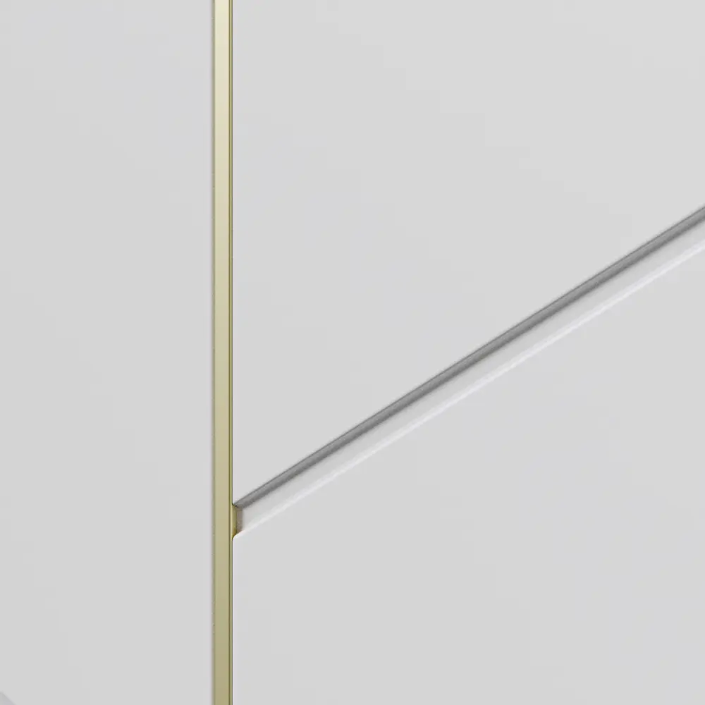 Фото 3 Дверь межкомнатная глухая с замком и петлями в комплекте Соло 24 70x200 см эмаль цвет белый