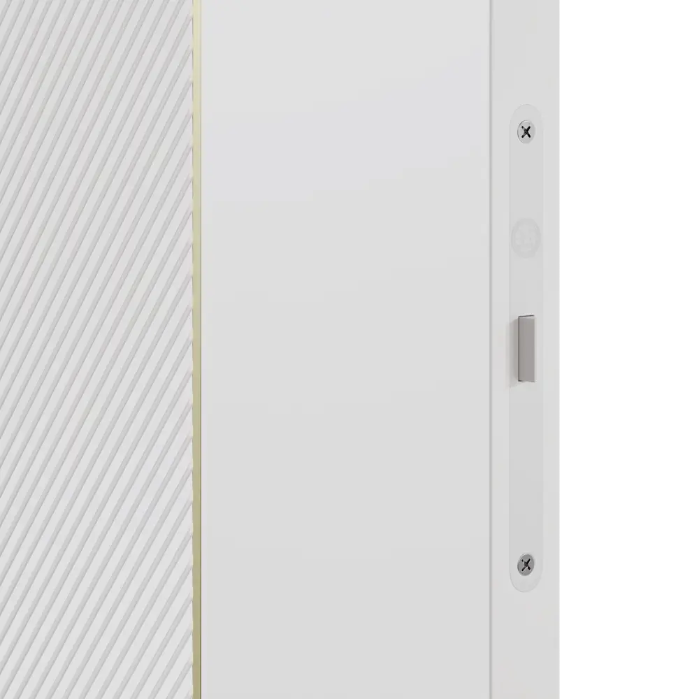 Фото 4 Дверь межкомнатная глухая с замком и петлями в комплекте Соло 4 90x200 см эмаль цвет белый Фото 4 Дверь межкомнатная глухая с замком и петлями в комплекте Соло 4 90x200 см эмаль цвет белый