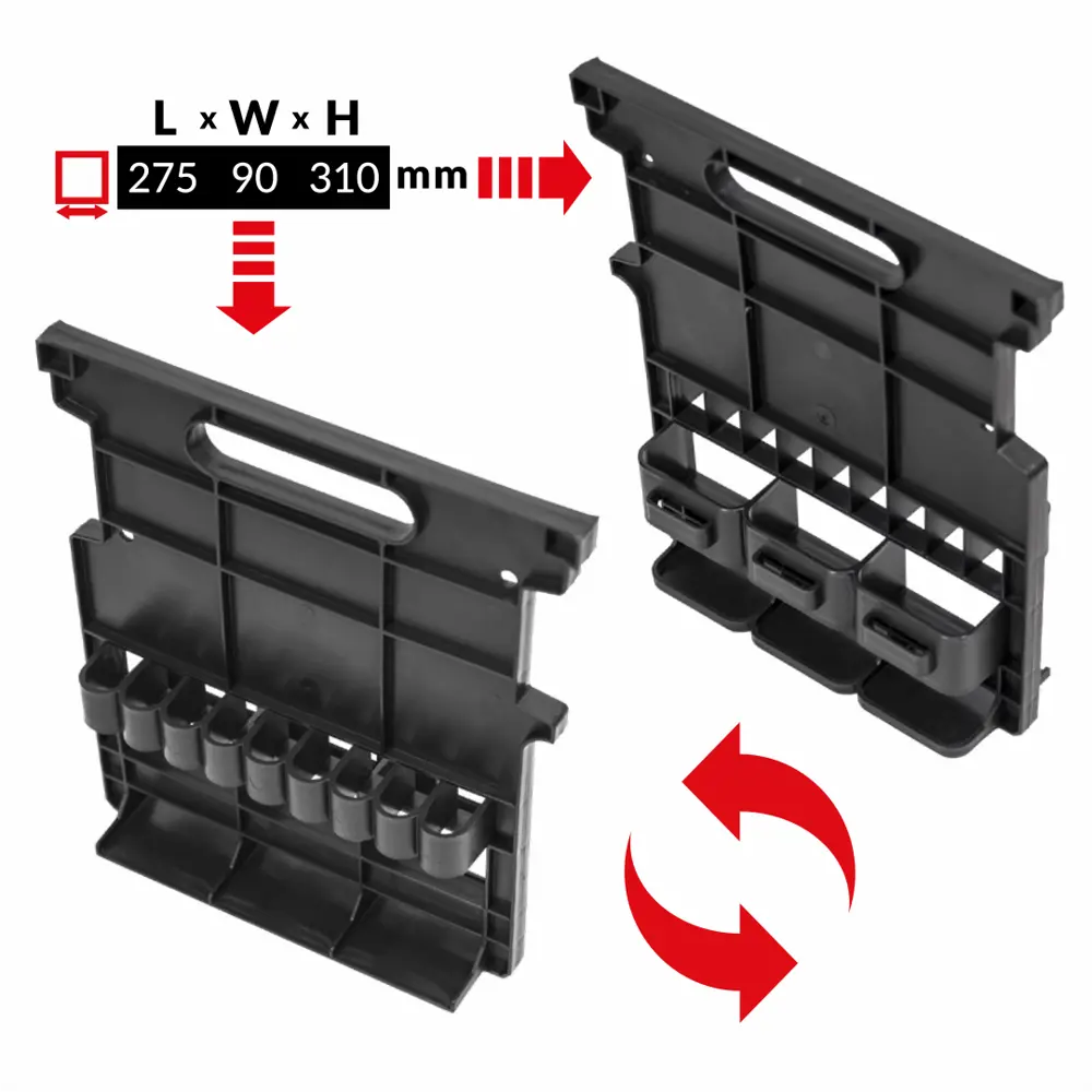 Фото 6 Ящик-тележка для инструментов на колесах Qbrick System QS TWO Cart Plus Vario 530x380x690 мм, пластик Фото 6 Ящик-тележка для инструментов на колесах Qbrick System QS TWO Cart Plus Vario 530x380x690 мм, пластик