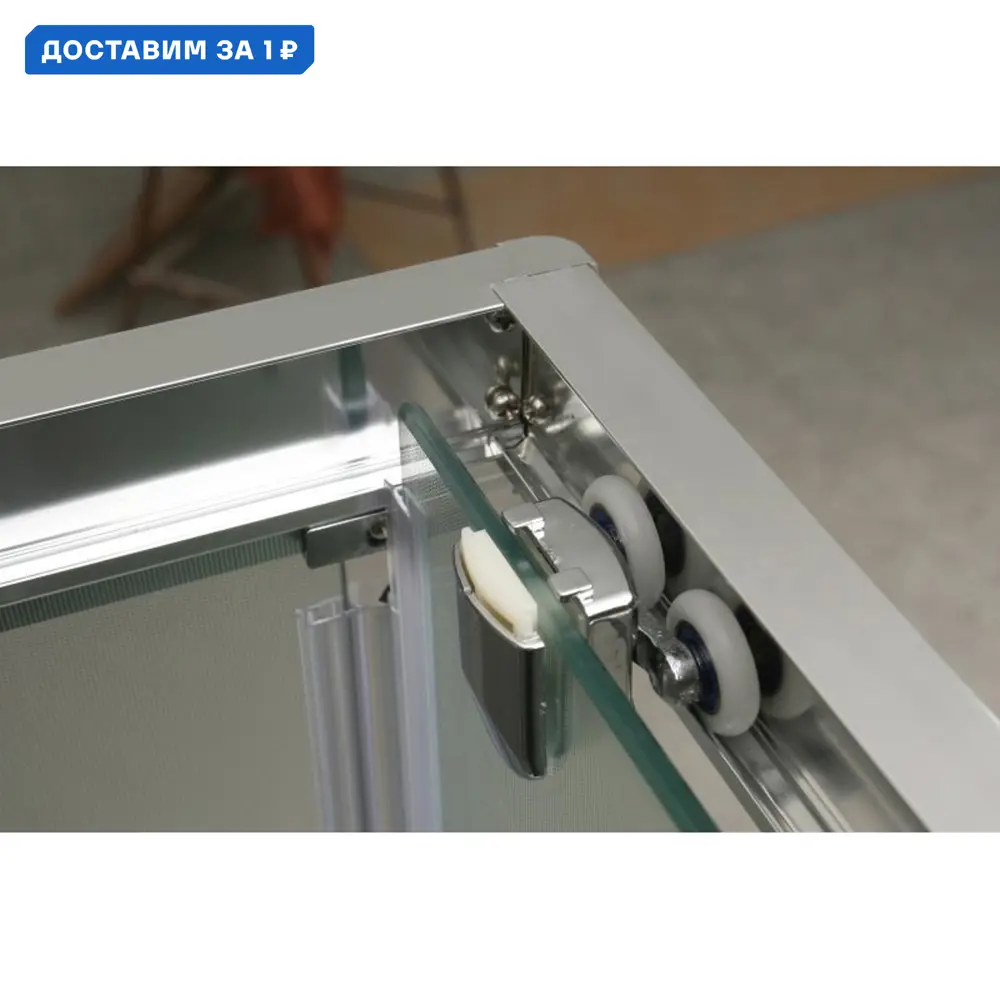 Фото Душевой уголок Belbagno Unique 129274 прямоугольный 115x90см серебристый блеск профиль эффект стекла прозрачный Фото Душевой уголок Belbagno Unique 129274 прямоугольный 115x90см серебристый блеск профиль эффект стекла прозрачный