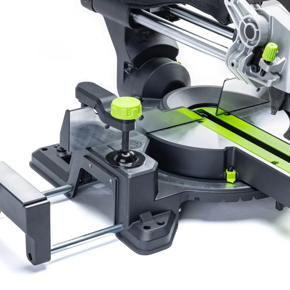 Фото 13 Пила торцовочная аккумуляторная Greenworks GD24MS216, 24 В Li-Ion 216 мм, без АКБ и ЗУ Фото 13 Пила торцовочная аккумуляторная Greenworks GD24MS216, 24 В Li-Ion 216 мм, без АКБ и ЗУ