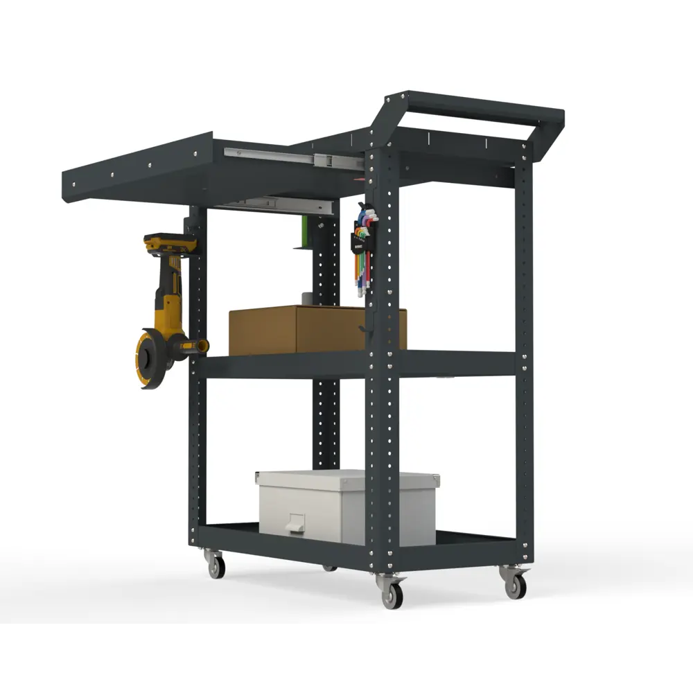 Фото Тележка инструментальная Metalex 118632 Тип 1А 700х450х950 мм Фото Тележка инструментальная Metalex 118632 Тип 1А 700х450х950 мм