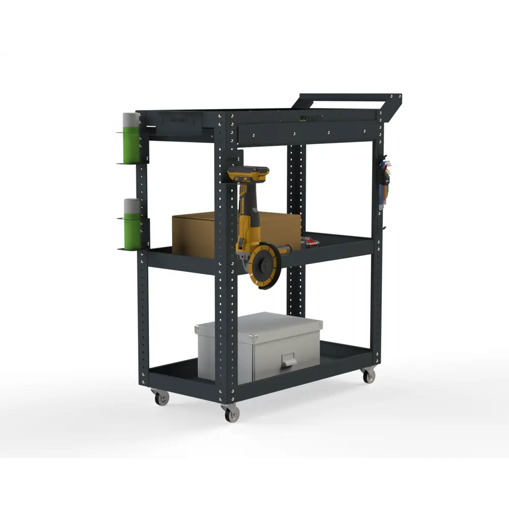 Фото 3 Тележка инструментальная Metalex 118633 Тип 1А 800х450х950 мм Фото 3 Тележка инструментальная Metalex 118633 Тип 1А 800х450х950 мм