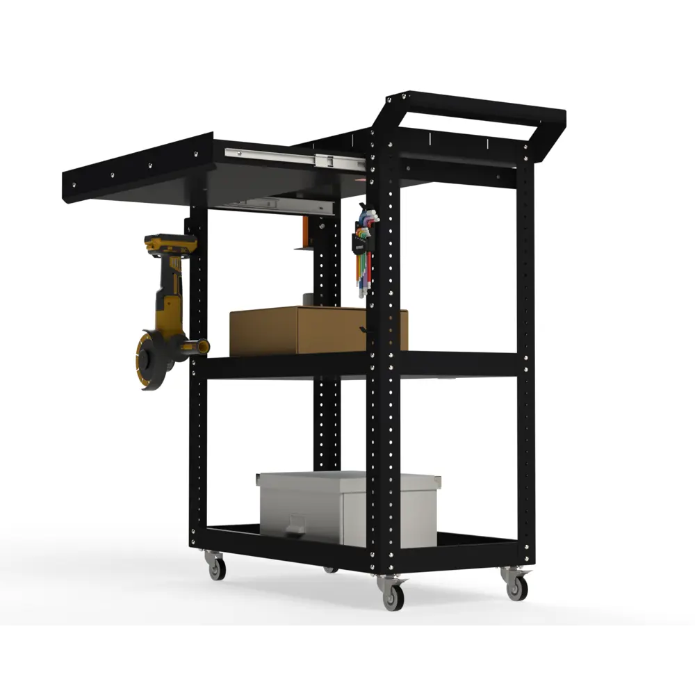 Фото Тележка инструментальная Metalex 118643 Тип 1А 700х400х950 мм Фото Тележка инструментальная Metalex 118643 Тип 1А 700х400х950 мм