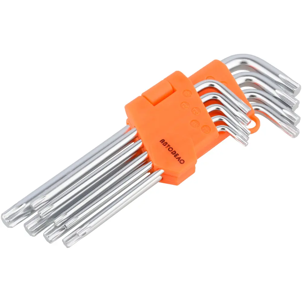 Фото 2 Набор ключей Torx АвтоДело 39155 T10-T50, 9 шт