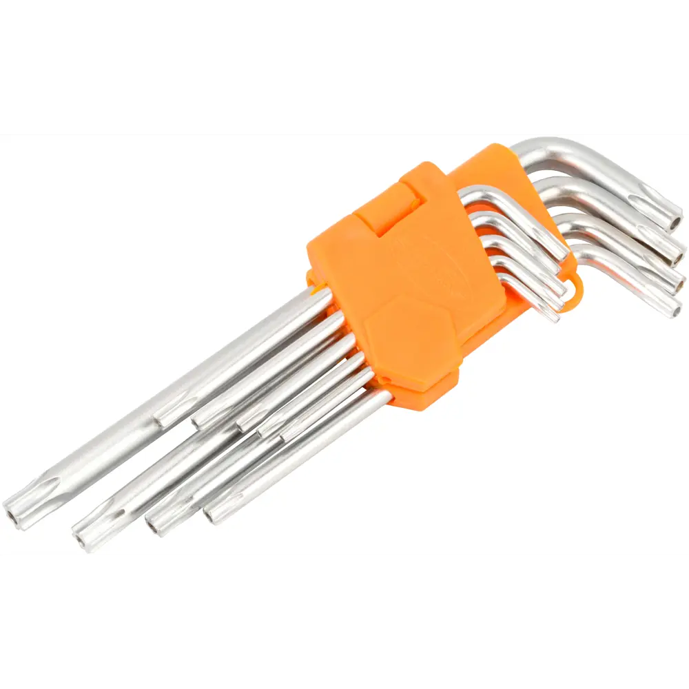 Фото Набор ключей Torx АвтоДело 39151 T10-T50, 9 шт Фото Набор ключей Torx АвтоДело 39151 T10-T50, 9 шт