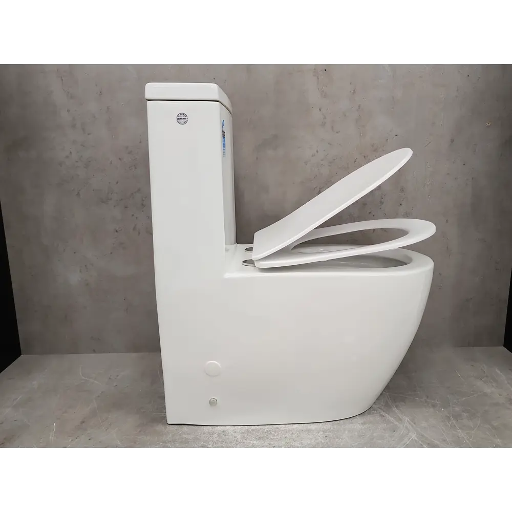 Фото 17 Унитаз-компакт Bloomix Mono MD5011R/UF3 Ceramic моноблок безободковый цвет белый Фото 17 Унитаз-компакт Bloomix Mono MD5011R/UF3 Ceramic моноблок безободковый цвет белый