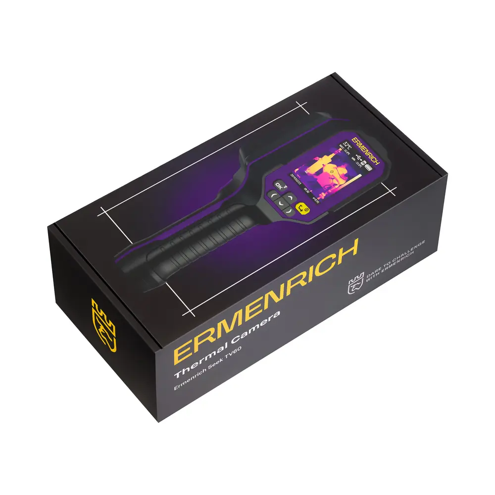 Фото 9 Тепловизор Ermenrich Seek TV60 от -10 до + 400 град. C Фото 9 Тепловизор Ermenrich Seek TV60 от -10 до + 400 град. C