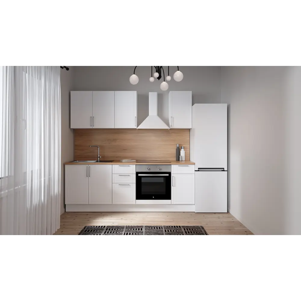 Фото 11 Напольный шкаф Агидель 80x82.5x58 см KONSENSA ЛДСП цвет белый Фото 11 Напольный шкаф Агидель 80x82.5x58 см KONSENSA ЛДСП цвет белый