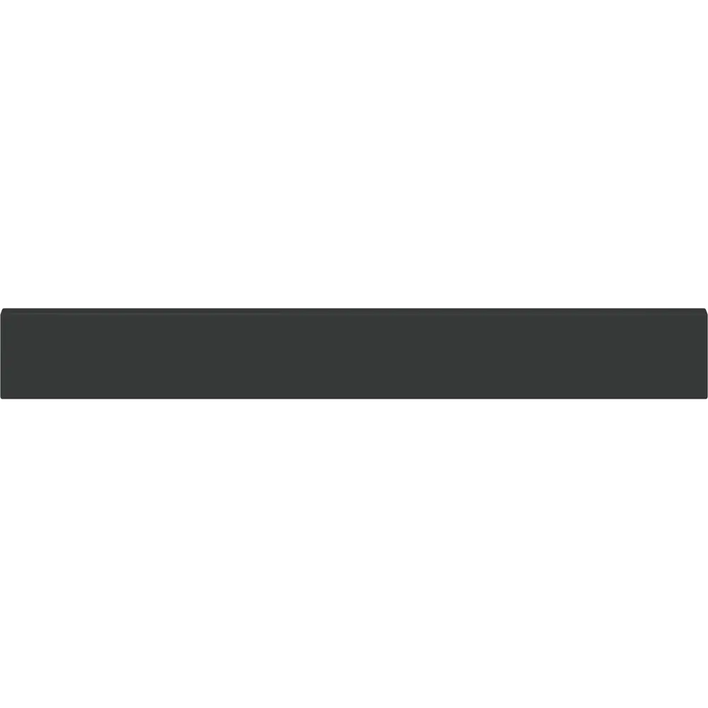 Фото 2 Фасад для кухонного шкафа Неро 59.7x7.3 см KONSENSA ЛДСП цвет серый